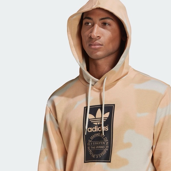 Adidas Men's Camo All Over Print Hoodie - Picture 1 of 10